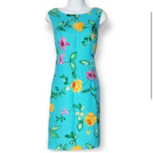 Worn once Talbot dress size 6 with matching scarf